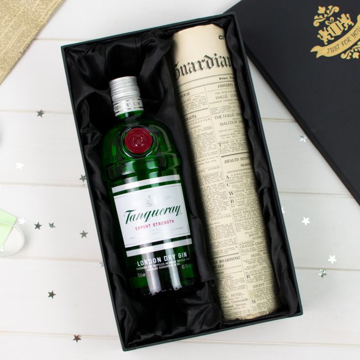 Tanqueray Gin and Original Newspaper product image