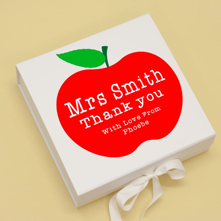 Personalised Teacher Keepsake Box product image