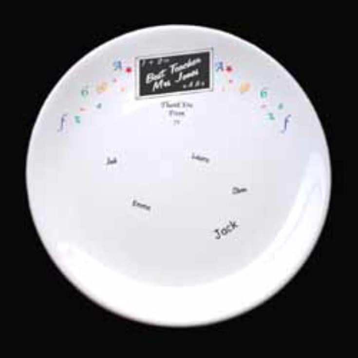 Teachers Signature Plate product image