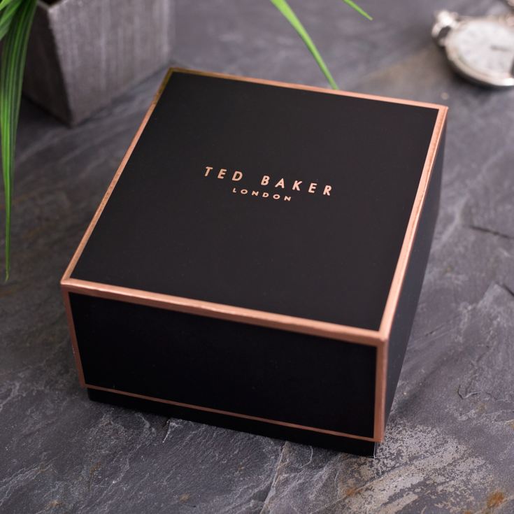 Engraved Ted Baker Black Jewellery Box The Gift Experience