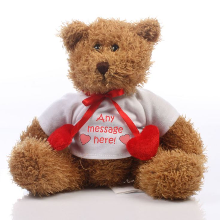 Personalised Love Heart Bear product image