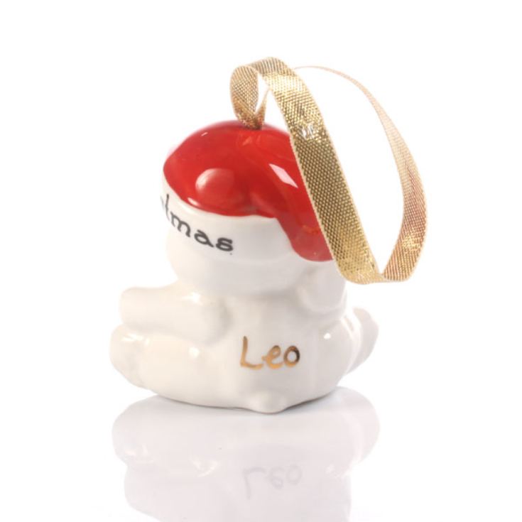 My First Christmas Teddy Decoration product image