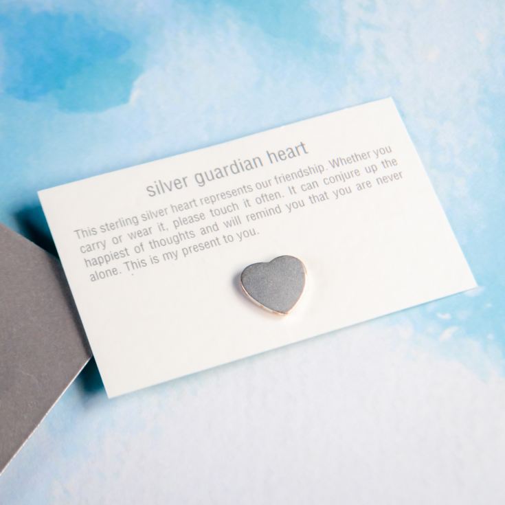 Sterling Silver Guardian Heart - Love Token product image