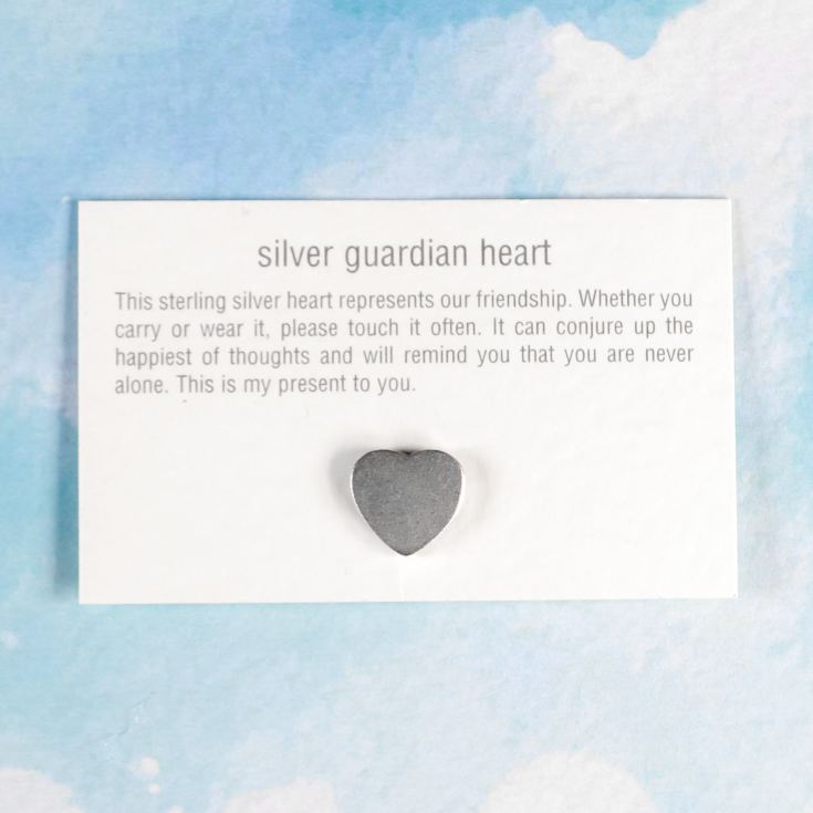 Sterling Silver Guardian Heart - Love Token product image