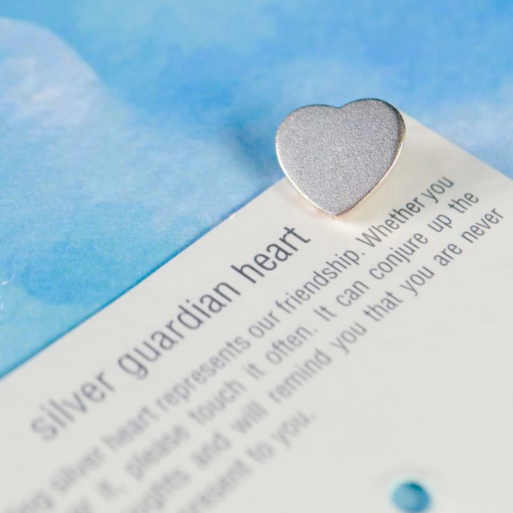 Sterling Silver Guardian Heart - Love Token product image