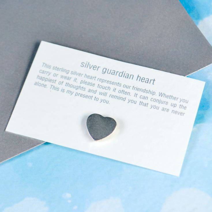 Sterling Silver Guardian Heart - Love Token product image