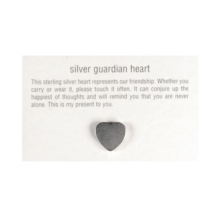 Sterling Silver Guardian Heart - Love Token product image