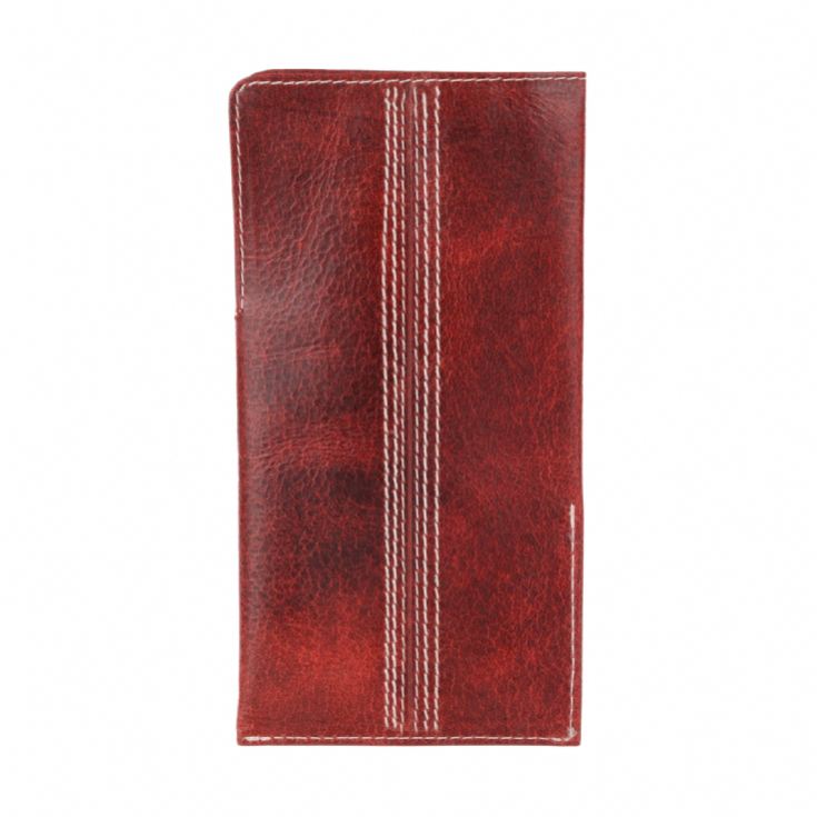 Cricket Buffalo Red Leather Glasses Case product image