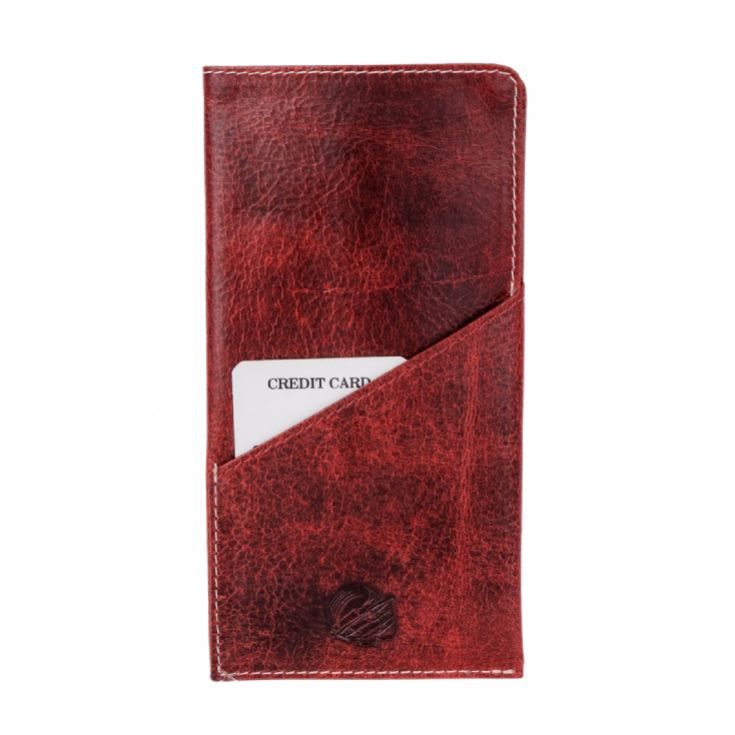 Cricket Buffalo Red Leather Glasses Case product image