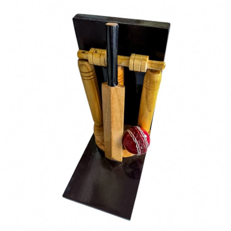 Wooden Cricket Bookend product image
