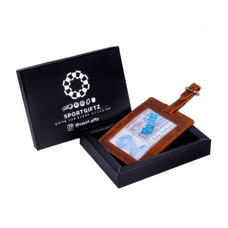 Rugby Buffalo Leather Luggage Tag product image