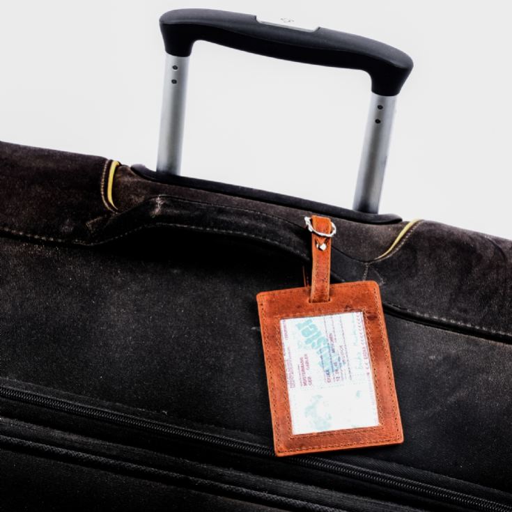 Rugby Buffalo Leather Luggage Tag product image