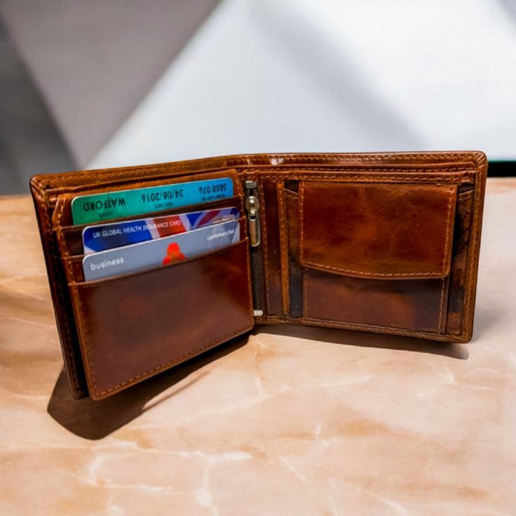Rugby Buffalo Leather Wallet product image