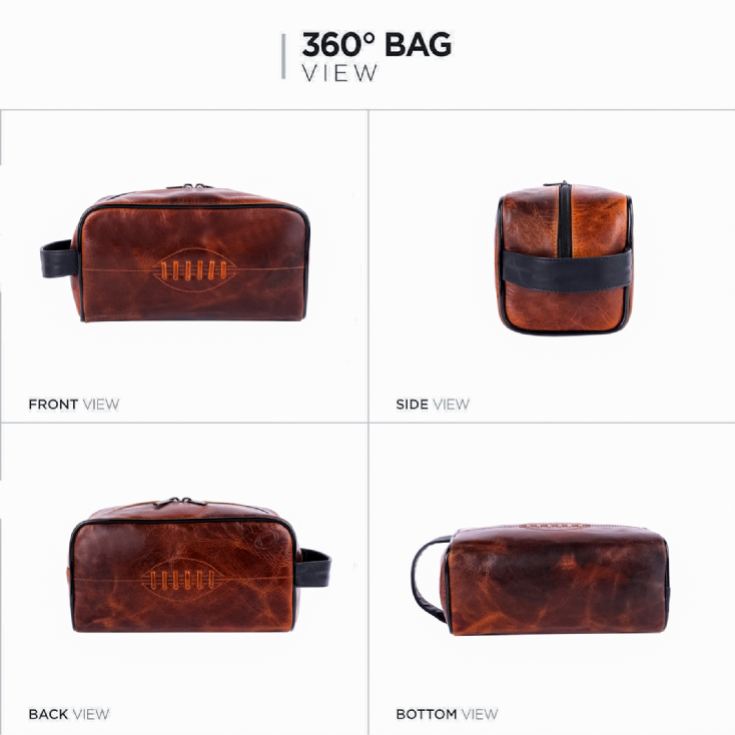 Rugby Buffalo Leather Wash Bag product image