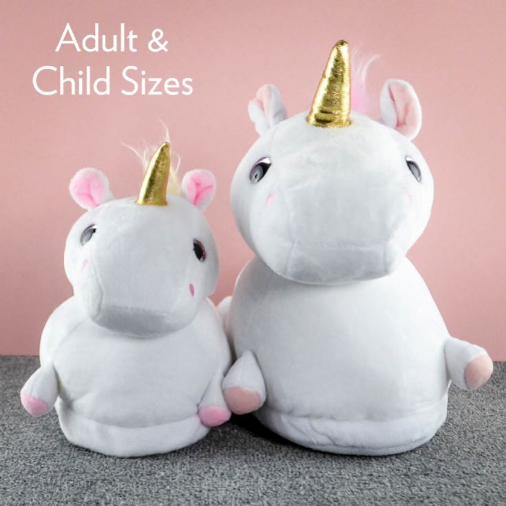 Unicorn LED Light Up Slippers product image