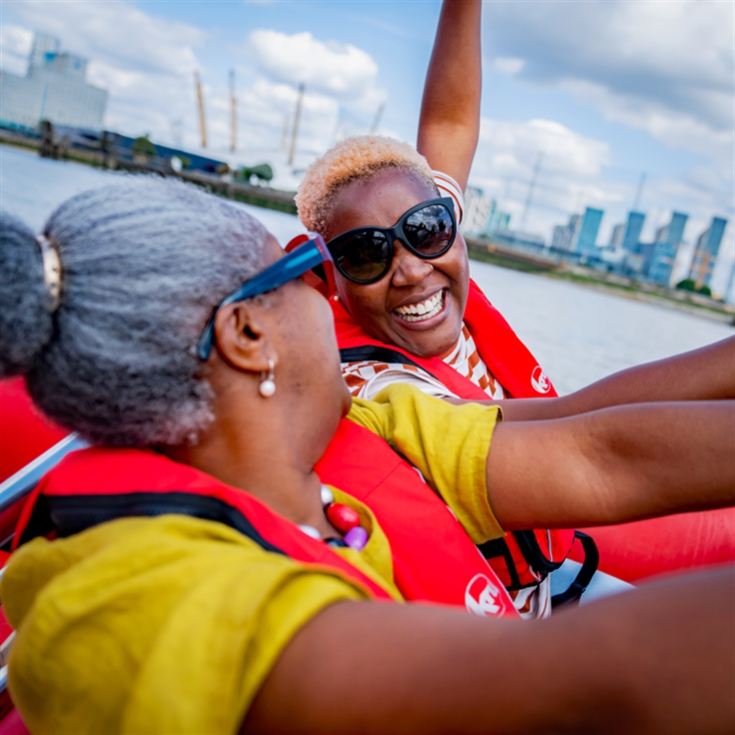 The Chimney Lift at Battersea Power Station and Thames Rockets Speedboat product image