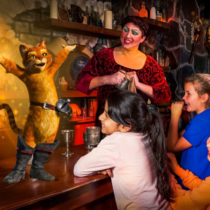 Family Entrance to Shrek's Adventure! London & Lunch at Las Iguanas product image
