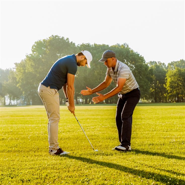60 Minute Golf Lesson with £5 Voucher for Two product image
