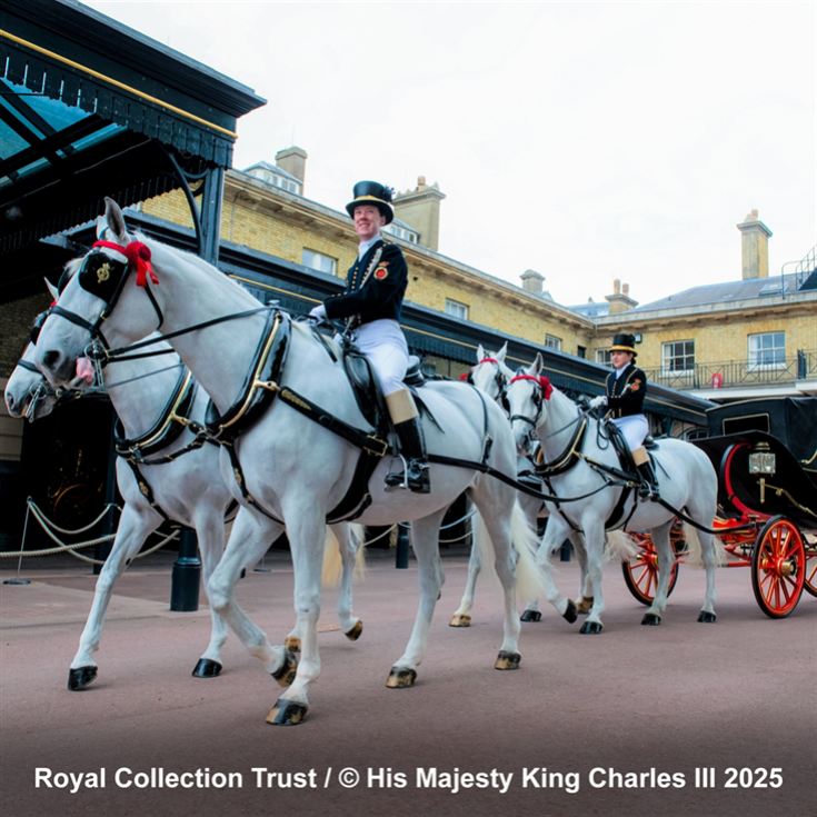 Entrance to The Royal Mews & Lunch at The Royal Horseguards Hotel for Two product image