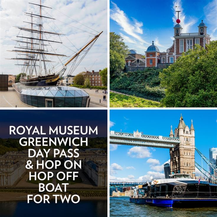 Royal Museum Greenwich Day Pass and Hop on Hop off Boat for Two product image