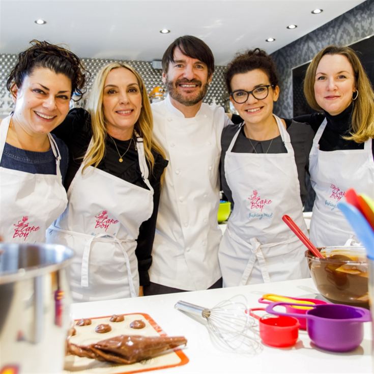 Mini Chocolate Class with Champagne Afternoon tea for two at Cake Boy product image