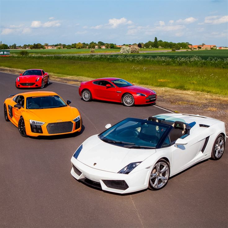 Supercar Vs Classic Car Blast product image