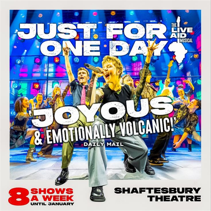 Just For One Day Theatre Tickets for Two product image