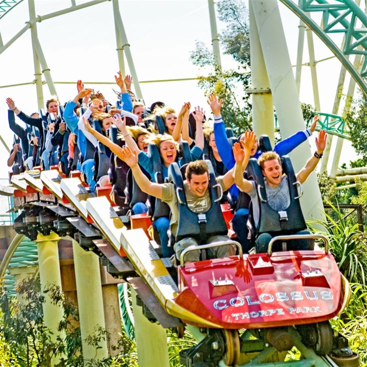 One Day Entrance to Thorpe Park for Two product image