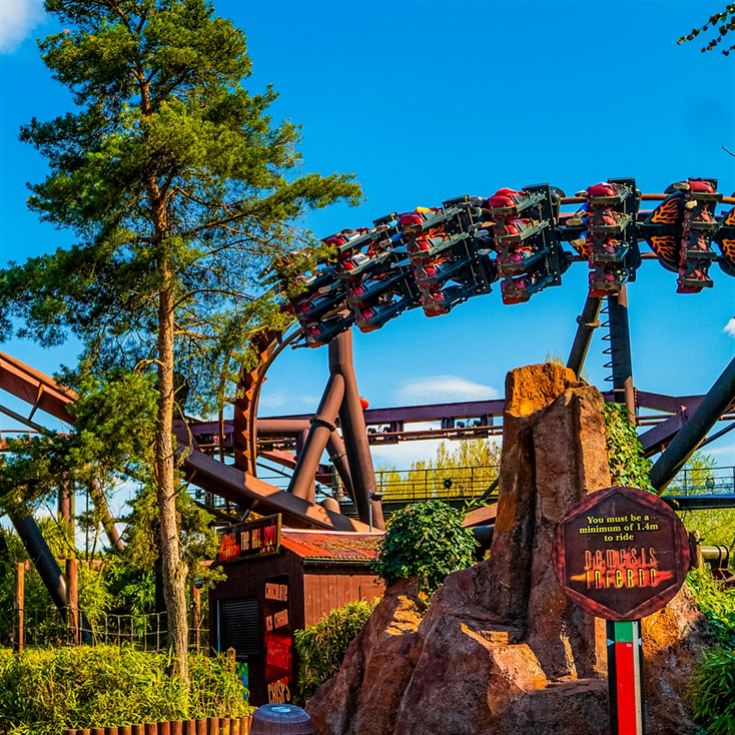 One Day Entrance to Thorpe Park for Two product image