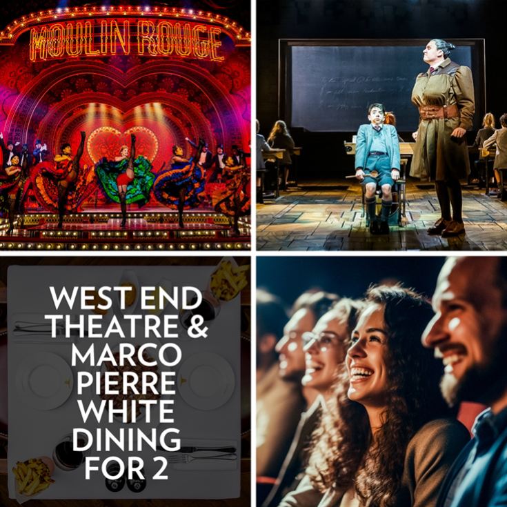 West End Theatre & Marco Pierre White Dining for Two product image