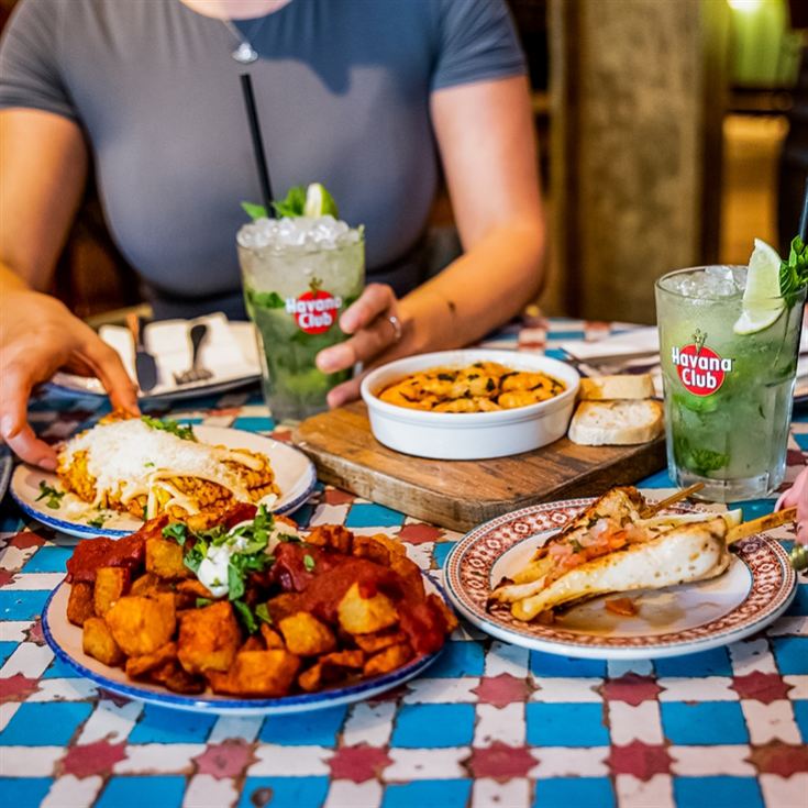 Bottomless Mojitos or Cruz Campo with 5 Plates product image