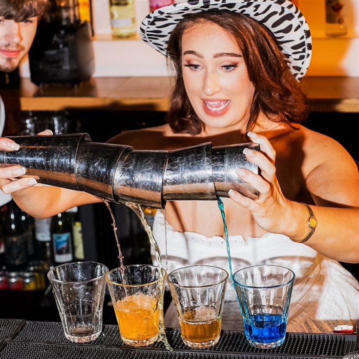 Cocktail Masterclass with a Pizza or Burger for Two product image