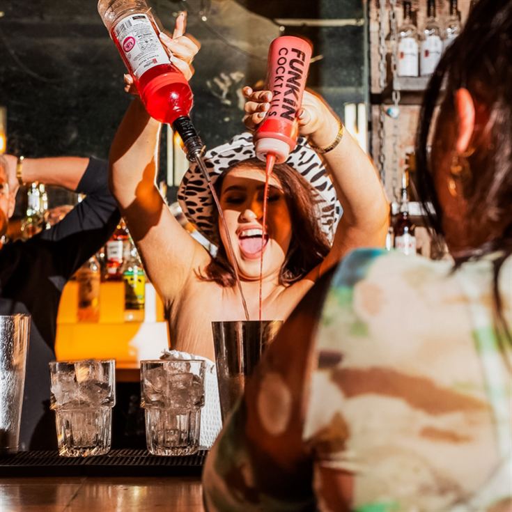 Cocktail Masterclass with a Pizza or Burger for Two product image