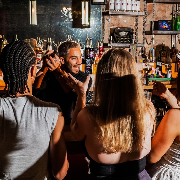 Cocktail Masterclass with a Pizza or Burger for Two product image