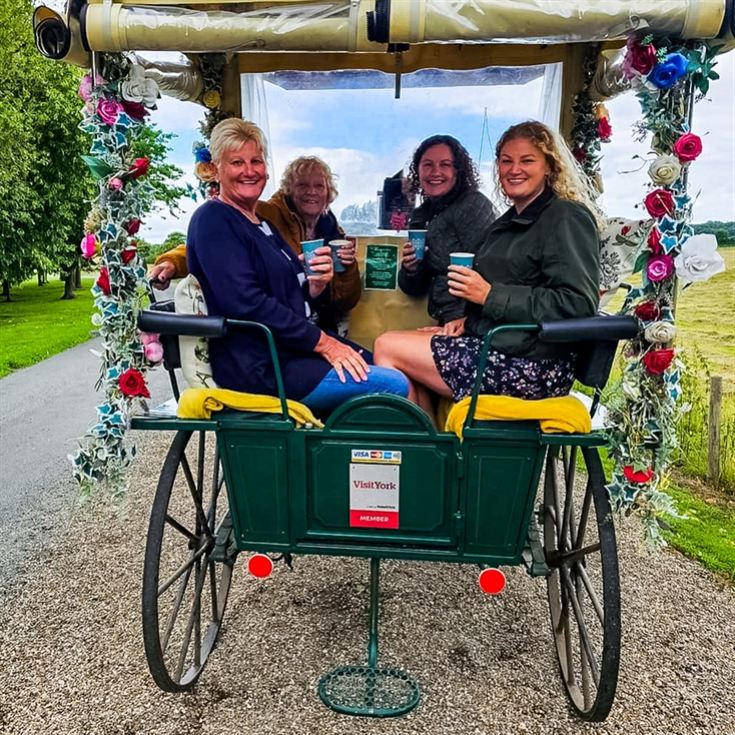 Horse Drawn Carriage Ride with Cream Tea for Four product image