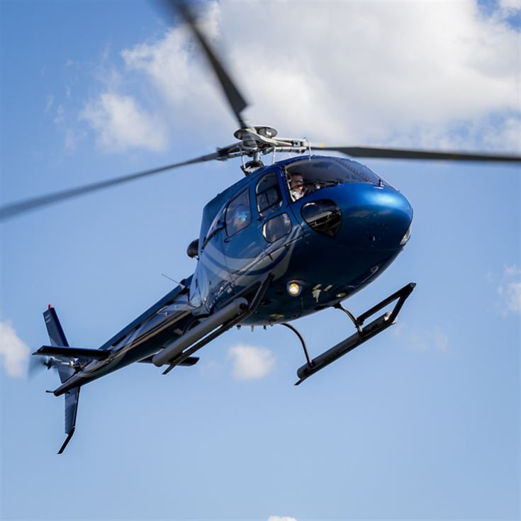 Helicopter Flight & Simulator Experience with Sparkling Lunch for Two product image