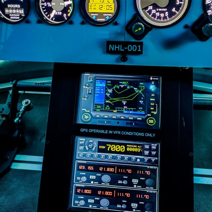 Helicopter Flight & Simulator Experience with Sparkling Lunch for Two product image