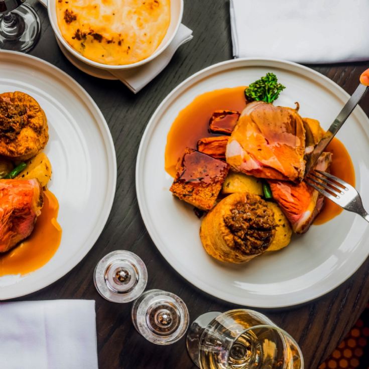 Roast Dinner & Glass of House Wine for Two at The Grand Hotel Birmingham product image