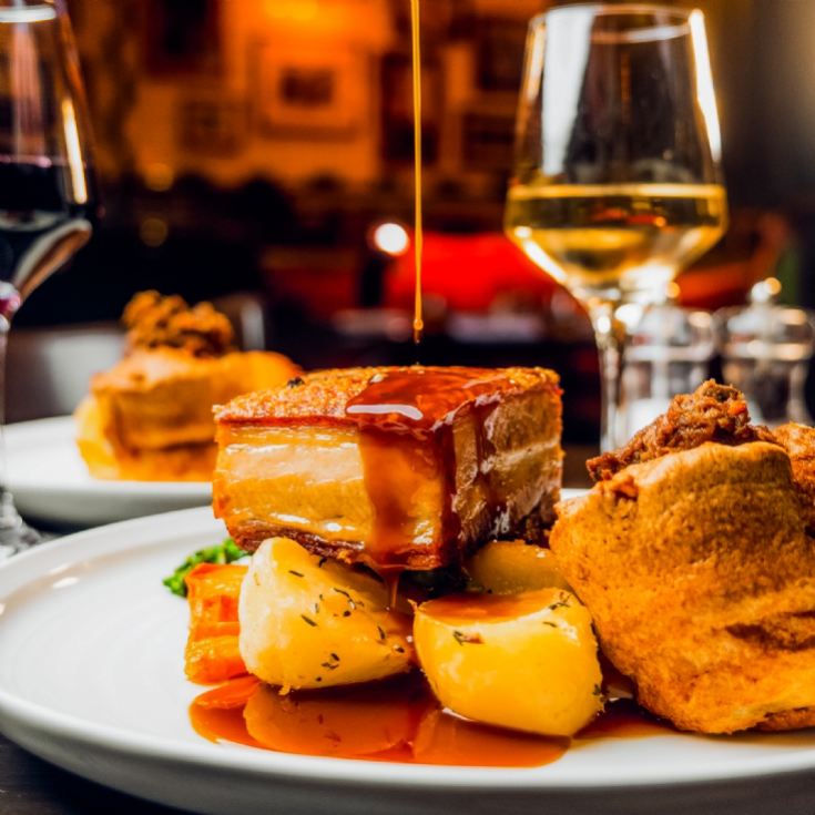Roast Dinner & Glass of House Wine for Two at The Grand Hotel Birmingham product image