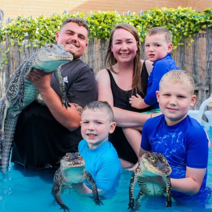 Swimming with Crocodiles for a Family of Four product image
