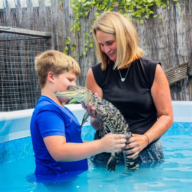 Swimming with Crocodiles for a Family of Four product image