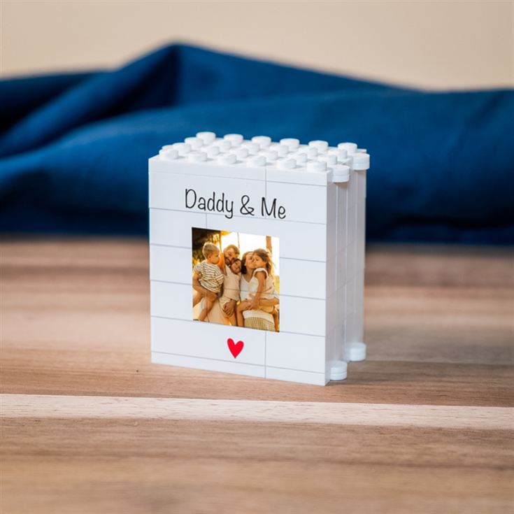 Personalised Fold-Out "Daddy & Me" LEGO® Brick Photo Albums product image