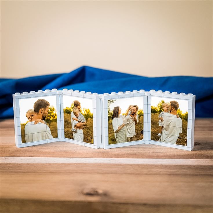 Personalised Fold-Out "Daddy & Me" LEGO® Brick Photo Albums product image