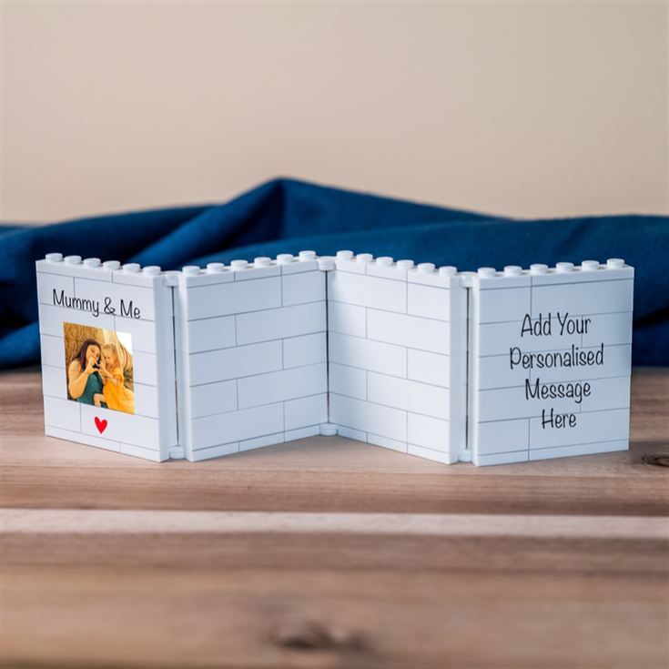Personalised Fold-Out "Mummy & Me" LEGO® Brick Photo Albums product image