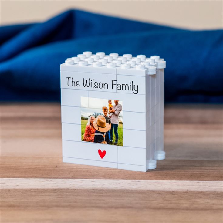Personalised Fold-Out "The Family" LEGO® Brick Photo Albums product image