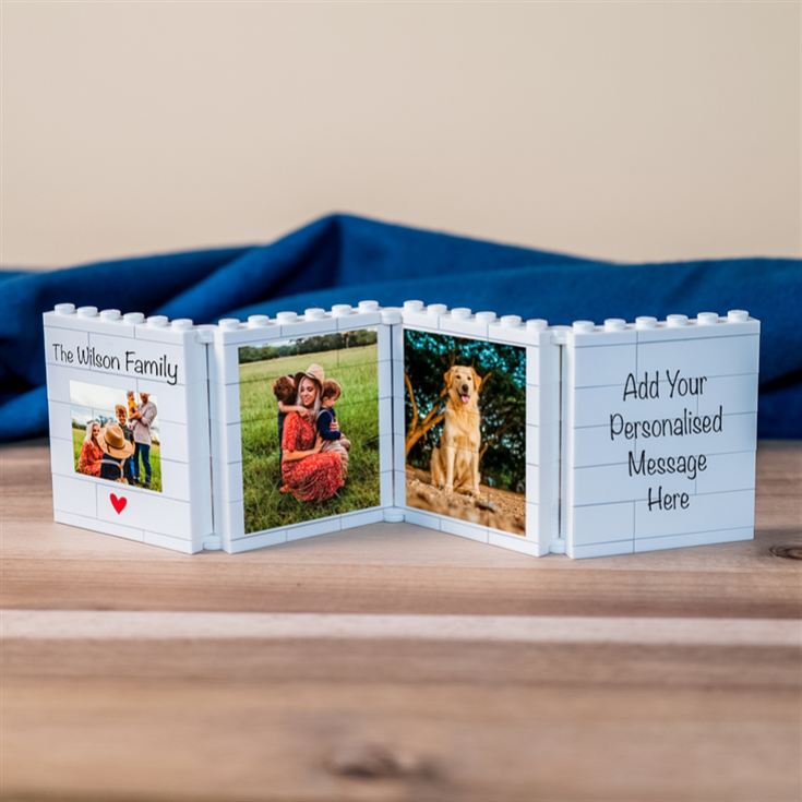 Personalised Fold-Out "The Family" LEGO® Brick Photo Albums product image