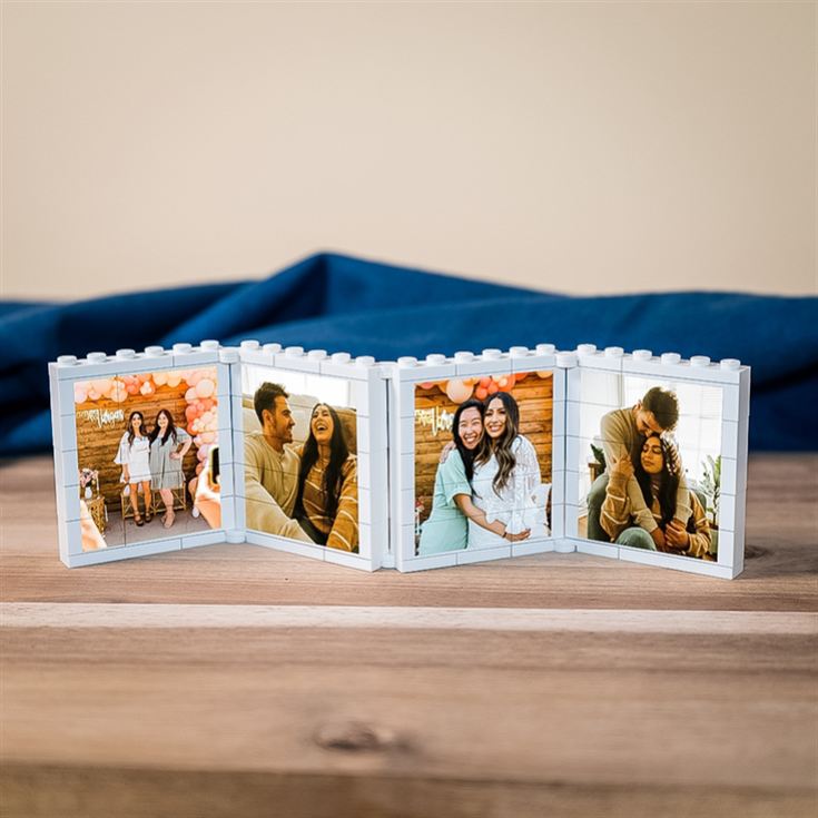 Personalised Fold-Out "Estd..." Birthday LEGO® Brick Photo Albums product image