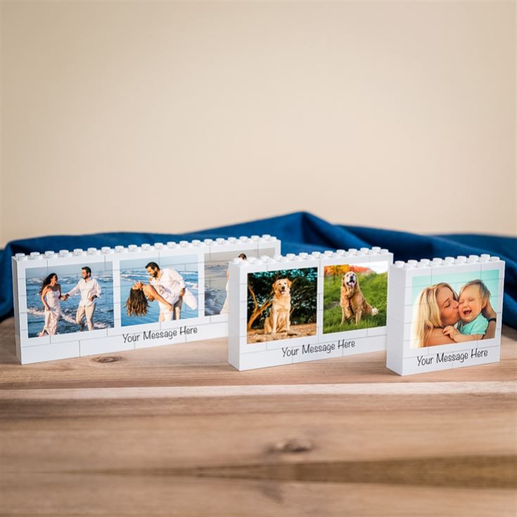 Personalised Multi-Photo Upload LEGO® Building Block Puzzles product image