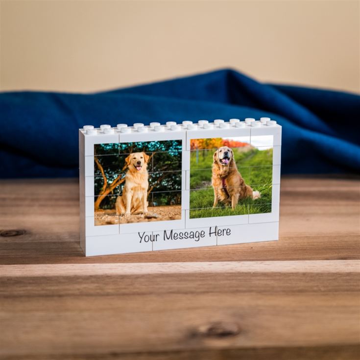 Personalised Multi-Photo Upload LEGO® Building Block Puzzles product image