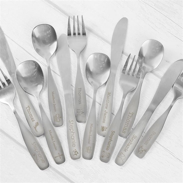 Personalised Children's Cutlery Set product image